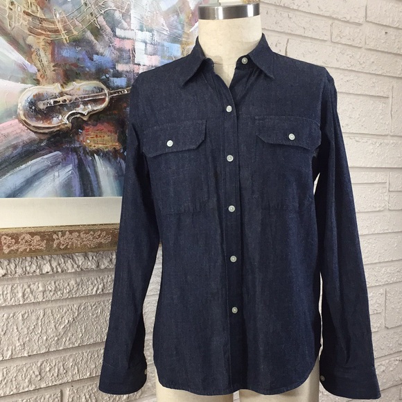 Lauren Ralph Lauren Tops - Ralph Lauren Jeans Co. Button Down Jeans Shirt Top